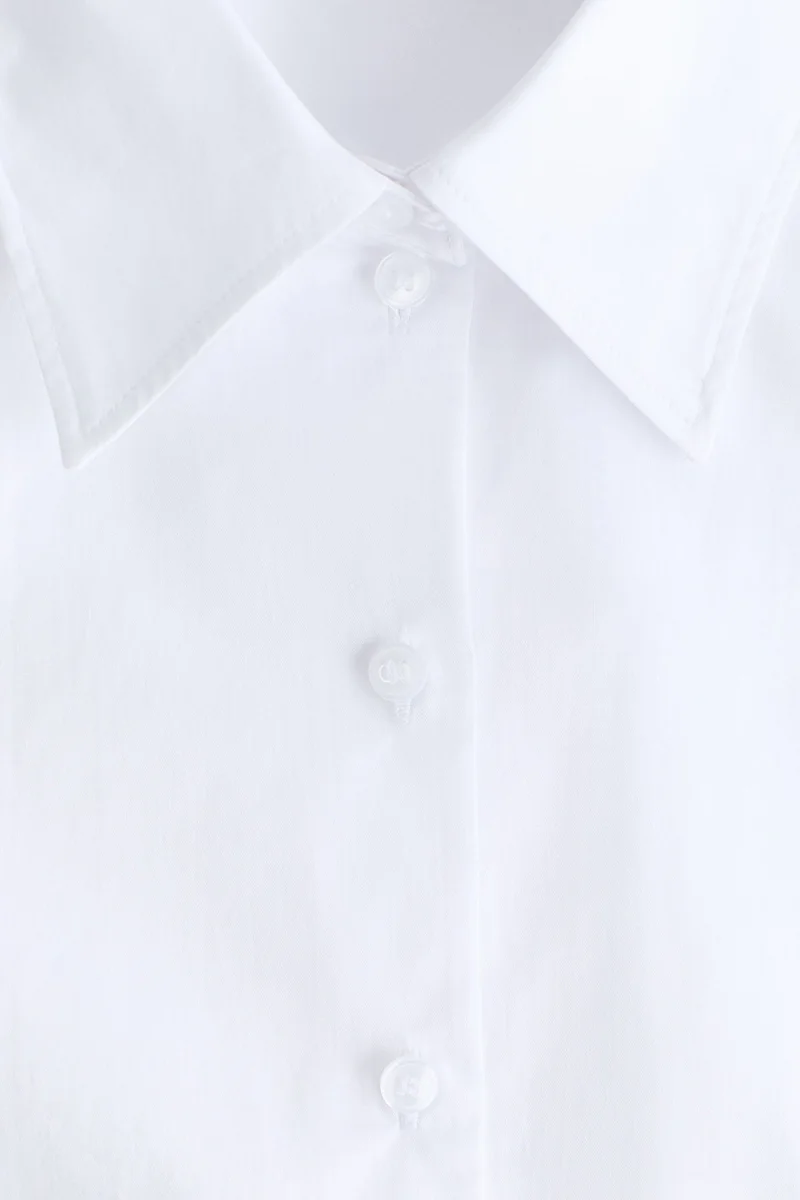 H&M Cotton poplin shirt